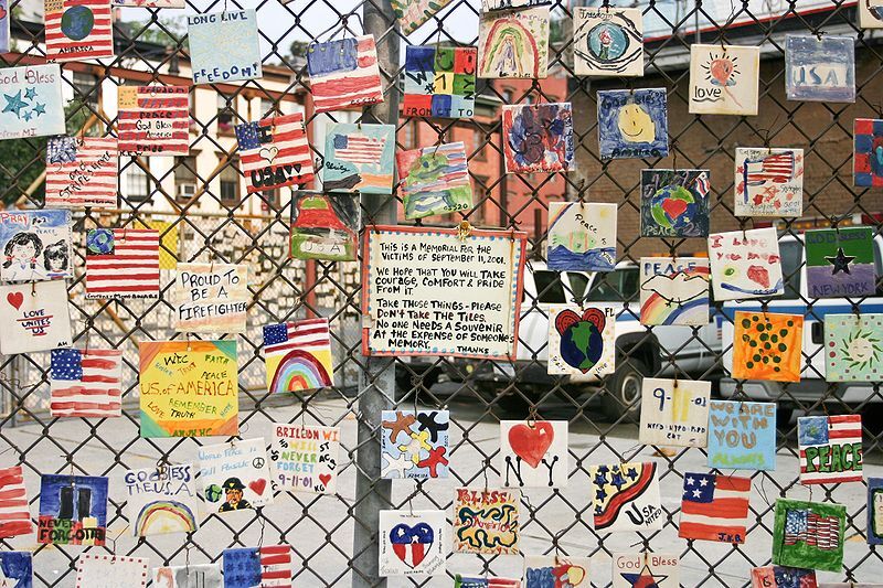 Memorial fence